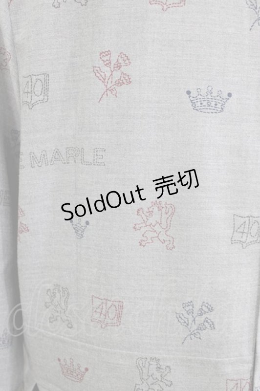 画像4: Jane Marple / Dormitory motifsドレス M ライトグレー H-26-01-21-014-JM-OP-KB-ZH (4)