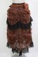 画像3: RQ-BL / レースフィッシュテールスカート  ブラウン H-26-01-21-017-GO-SK-KB-ZH (3)