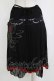 画像3: Ozz oneste / 刺繍2Wayスカート  黒 H-26-01-21-023-OO-SK-KB-ZH (3)