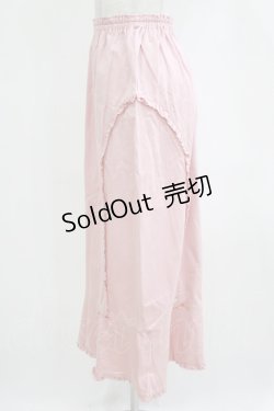 画像2: PINK HOUSE / カットスカート Free ピンク H-26-01-22-1023-LO-SK-NS-ZH