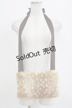 画像4: metamorphose / バンビ柄ファーケープ Free ブラウン H-26-01-22-1025-ME-JA-NS-ZH