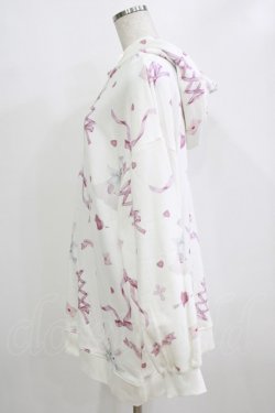 画像2: Honey Cinnamon / ハニー総柄パーカー Free オフ H-26-01-22-1032-LO-TO-NS-ZH