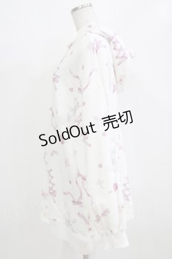 画像2: Honey Cinnamon / ハニー総柄パーカー Free オフ H-26-01-22-1032-LO-TO-NS-ZH