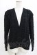 画像1: INGEBORG / ニットカーディガン Free ブラック H-26-01-22-1034-LO-TO-NS-ZH (1)