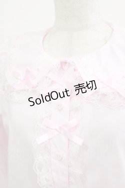 画像4: majoretty / はしごレースブラウス L ピンク H-26-01-22-1035-GO-BL-NS-ZH