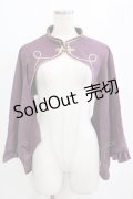 metamorphose / 無地着物袖ボレロ Free パープル H-26-01-22-1036-ME-TO-NS-ZH