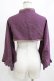 画像3: metamorphose / 無地着物袖ボレロ Free パープル H-26-01-22-1036-ME-TO-NS-ZH (3)