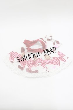 画像3: BABY,THE STARS SHINE BRIGHT / くみゃちゃんの Love Love Valentine 柄うさくみゃエプロンジャンパースカート  オフ H-26-01-22-1049-BA-ZA-NS-ZH