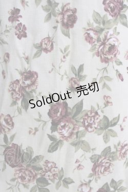 画像4: milky ange / 花柄コーデュロイワンピース Free 生成り H-26-01-22-1004-EL-OP-NS-ZH