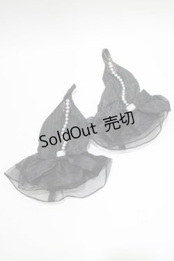 画像1: metamorphose / 魔女の森グローブ  ブラック H-26-01-22-1056-ME-ZA-NS-ZH