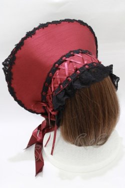 画像2: ALICE and the PIRATES / Memoire de Rose ボンネット  ボルドー H-26-01-22-1062-PA-AC-NS-ZH