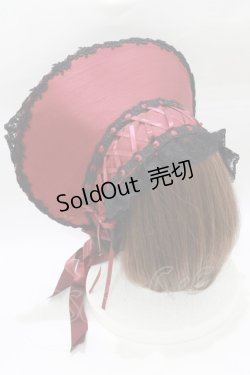 画像2: ALICE and the PIRATES / Memoire de Rose ボンネット  ボルドー H-26-01-22-1062-PA-AC-NS-ZH