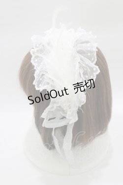 画像2: ALICE and the PIRATES / Twinkleパールヘッドドレスカチューシャ  シルバー H-26-01-22-1063-PA-AC-NS-ZH