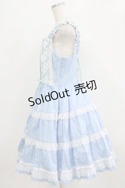 画像2: BABY,THE STARS SHINE BRIGHT / ミルフィーユジャンパースカート Free サックス H-26-01-22-1005-BA-OP-NS-ZH