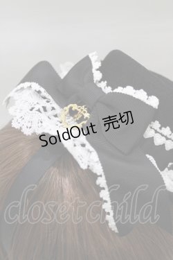 画像2: BABY,THE STARS SHINE BRIGHT / Strawberry Sweetheart Cakeミニハット  ブラック H-26-01-22-1064-BA-AC-NS-ZH