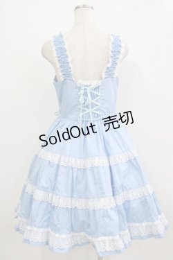 画像3: BABY,THE STARS SHINE BRIGHT / ミルフィーユジャンパースカート Free サックス H-26-01-22-1005-BA-OP-NS-ZH