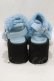 画像3: Jamie エーエヌケー / ファー厚底サンダル L/24.0〜24.5cm ブルー H-26-01-22-1072-LO-SH-NS-ZH (3)
