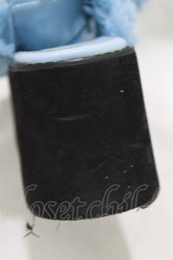 画像6: Jamie エーエヌケー / ファー厚底サンダル L/24.0〜24.5cm ブルー H-26-01-22-1072-LO-SH-NS-ZH