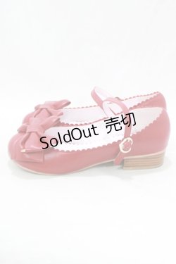 画像2: BABY,THE STARS SHINE BRIGHT / リルリボンシューズ S/約22.0〜22.5cm エンジ H-26-01-22-1073-BA-SH-NS-ZH