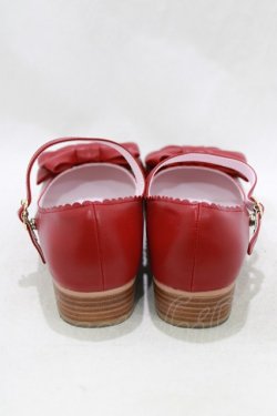 画像3: BABY,THE STARS SHINE BRIGHT / リルリボンシューズ S/約22.0〜22.5cm エンジ H-26-01-22-1073-BA-SH-NS-ZH