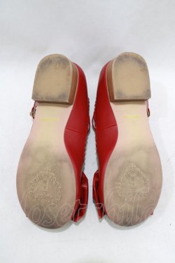 画像4: BABY,THE STARS SHINE BRIGHT / リルリボンシューズ S/約22.0〜22.5cm エンジ H-26-01-22-1073-BA-SH-NS-ZH