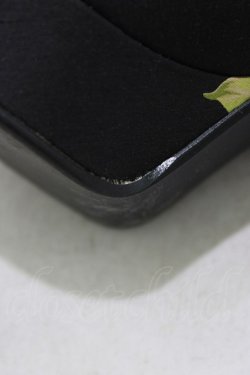 画像5: JESUS DIAMANTE / ロココLadyワンリボンパンプス S BBローズ柄黒ピンク H-26-01-22-1075-JE-SH-NS-ZH