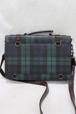 画像2: Fi.n.t / トランク風ミニサッチェルバッグ  GREEN H-26-01-22-1077-CA-BG-NS-ZH