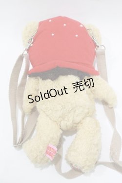 画像3: BABY,THE STARS SHINE BRIGHT / いちごになりたいくまくみゃちゃんポシェット  ミルクティー H-26-01-22-1081-BA-BG-NS-ZH