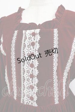 画像4: Chalmiere / ウィンターワンピース M ワイン H-26-01-22-1008-PU-OP-NS-ZH