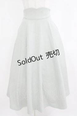 画像1: an another angelus / アンティークローズカメオベルト付きスカート Free L/GREEN H-26-01-22-1011-CA-SK-NS-ZH