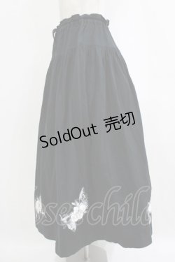 画像2: KANEKO ISAO / カットスカート Free ブラック H-26-01-22-1014-EL-SK-NS-ZH