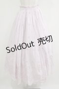 PINK HOUSE CHELSEA / ロングスカート Free ラベンダー H-26-01-22-1015-EL-SK-NS-ZH