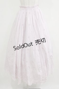 画像1: PINK HOUSE CHELSEA / ロングスカート Free ラベンダー H-26-01-22-1015-EL-SK-NS-ZH