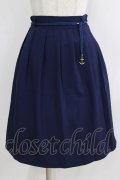 Fi.n.t / ロープマリンベルト使いタックスカート Free NAVY H-26-01-22-1017-CA-SK-NS-ZH
