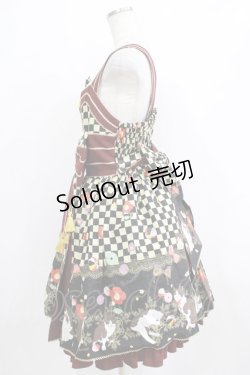 画像2: metamorphose / まどろみの浪漫タックジャンパースカート Free ブラック H-26-01-22-1002-ME-OP-NS-ZH