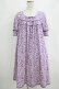 画像1: INGEBORG / 花柄ワンピース 11号 パープル H-26-01-22-1020-LO-OP-NS-ZH (1)