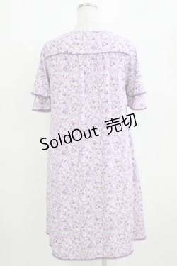 画像3: INGEBORG / 花柄ワンピース 11号 パープル H-26-01-22-1020-LO-OP-NS-ZH