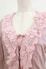 画像4: INGEBORG / カットワンピース+カーディガン 11号 ピンク H-26-01-22-1021-LO-OP-NS-ZH (4)