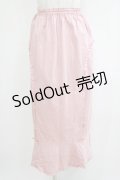 PINK HOUSE / カットスカート Free ピンク H-26-01-22-1023-LO-SK-NS-ZH