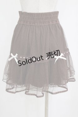 画像3: LIZ LISA / リボンドットチュールスカパン Free ブラウン H-26-01-23-033-LO-SK-NS-ZH