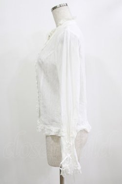 画像2: Vilia（海外ロリータブランド） / フリルブラウス XXL オフ H-26-01-23-040-PU-BL-NS-ZH