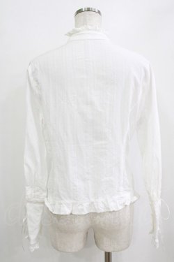 画像3: Vilia（海外ロリータブランド） / フリルブラウス XXL オフ H-26-01-23-040-PU-BL-NS-ZH