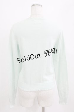 画像3: BABY,THE STARS SHINE BRIGHT / ハートレースカーディガン Free サックス/ピンク H-26-01-23-042-BA-TO-NS-ZH