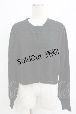 画像1: m petit by misako / バラシシュウニットCD L ブラック H-26-01-23-045-LO-TO-NS-ZH