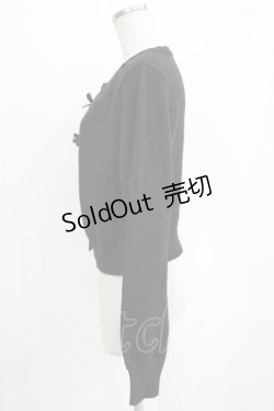 画像2: m petit by misako / バラシシュウニットCD L ブラック H-26-01-23-045-LO-TO-NS-ZH