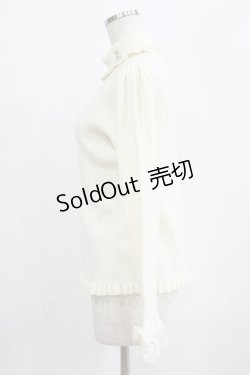 画像2: m petit by misako / TT*MSKTNソデレース LL オフ H-26-01-23-048-LO-TO-NS-ZH