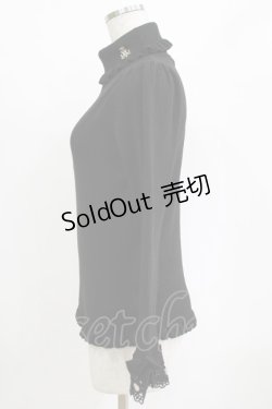 画像2: m petit by misako / TT*MSKTNソデレース LL ブラック H-26-01-23-049-LO-TO-NS-ZH