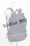 m petit by misako / TT AM リボンフラップ リュックサック  ネイビー H-26-01-23-051-LO-BG-NS-ZH