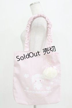 画像1: m petit by misako / サンリオキャラクターズコラボ マイメロディ トートバッグ  ピンク H-26-01-23-054-LO-BG-NS-ZH