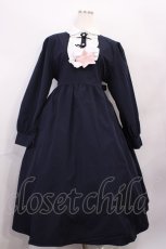 画像1: Virally / TT*HOSリボンツキOP L ネイビー H-26-01-23-1009-LO-OP-NS-ZH (1)